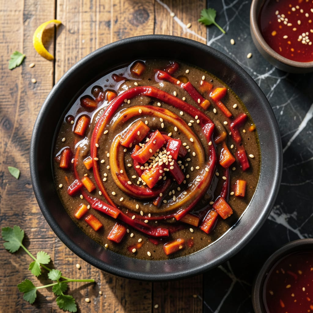 Complete Bossam Dipping Sauce Recipe: Spicy Fermented Kimchi Base overview image