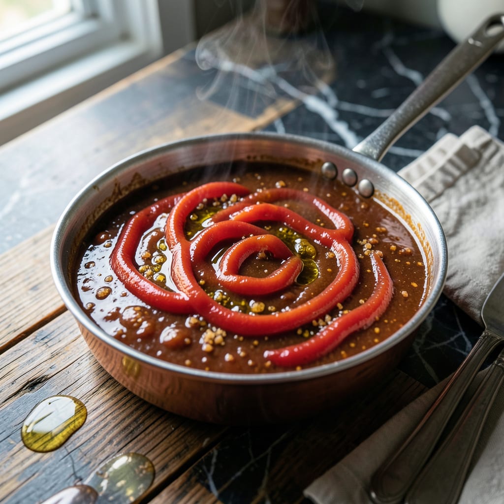Boston Butt Sauce Recipe: Smoky Vinegar Based Tang for Pulled Pork illustration with key details