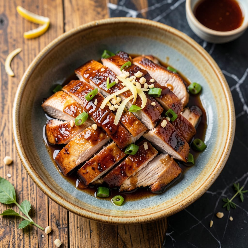 Bottled Teriyaki Sauce Chicken Recipe: Sticky Glaze in 20 Minutes example with annotations