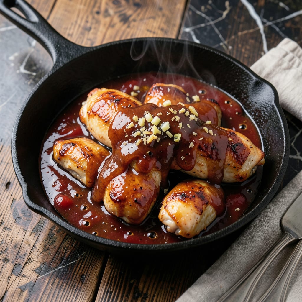 Comprehensive Bourbon Chicken Sauce Recipe Without Alcohol: Sweet and Savory Non Alcoholic Version visual reference