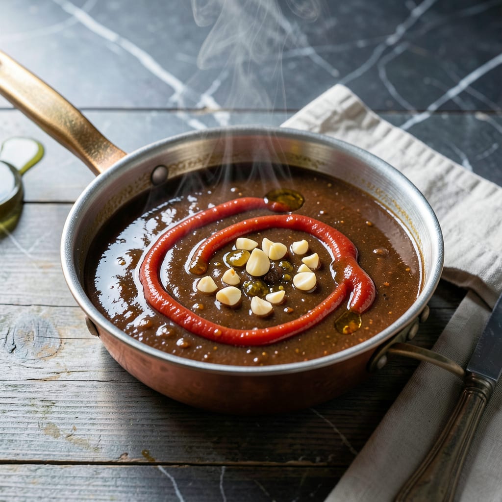 Comprehensive Bourbon Molasses Sauce Recipe: Deep Caramelized Sweetness for Glazing visual reference