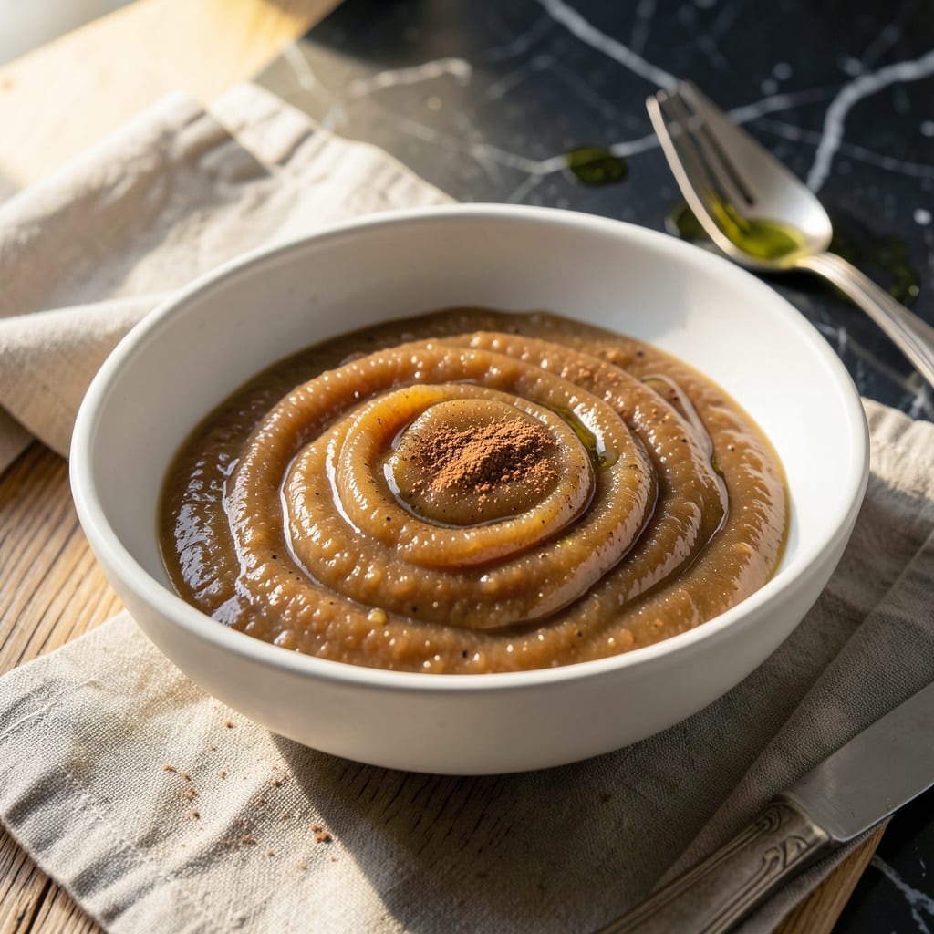 Bramley Apple Sauce Recipe: Tart and Smooth British Classic illustration with key details