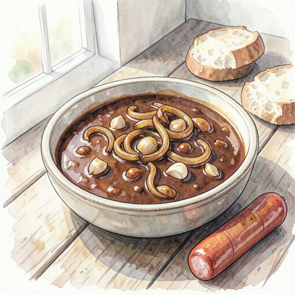 Complete Brat Sauce Recipe: Tangy Beer Based Companion for Sausages overview image