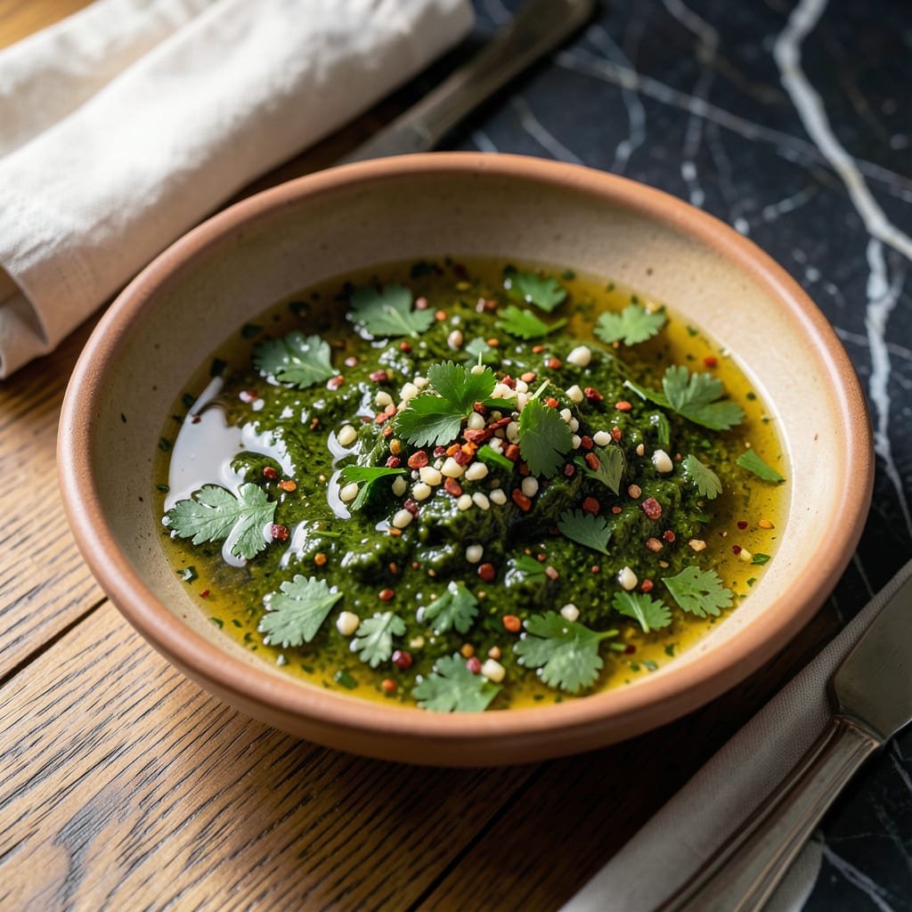 Comprehensive Brazilian Churrasco Sauce Recipe: Bold Garlic Herb Chimichurri for Grilled Meats visual reference