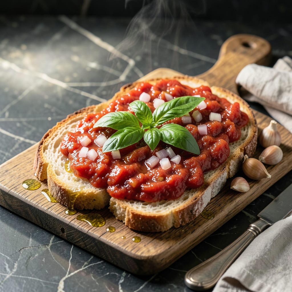 Complete Bread and Tomato Sauce Recipe: Rustic Italian Comfort in a Bowl overview image