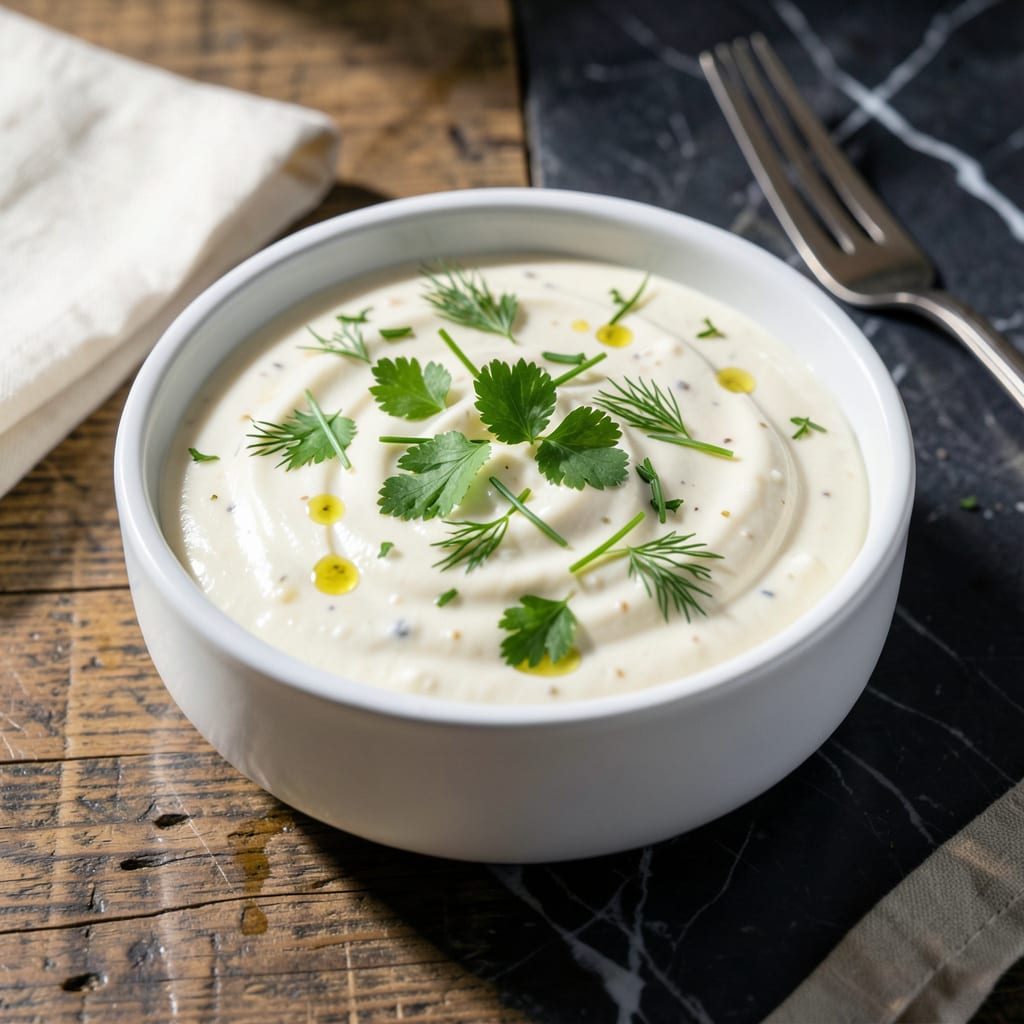 Breadstick Dipping Sauce Recipe: Garlicky Herb Infused Swirl detailed visual guide