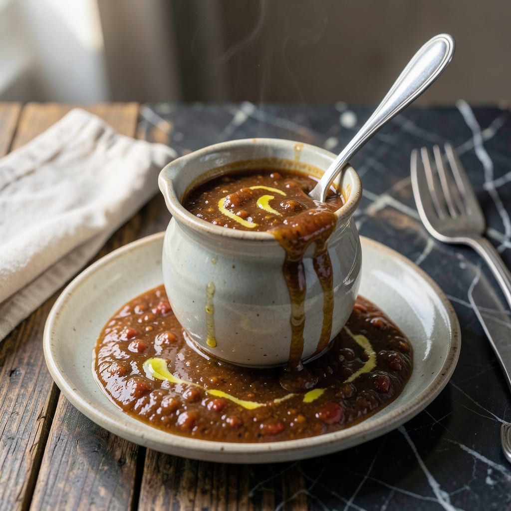 Brown Sauce Recipe UK: Traditional Gravy With Rich Depth detailed visual guide