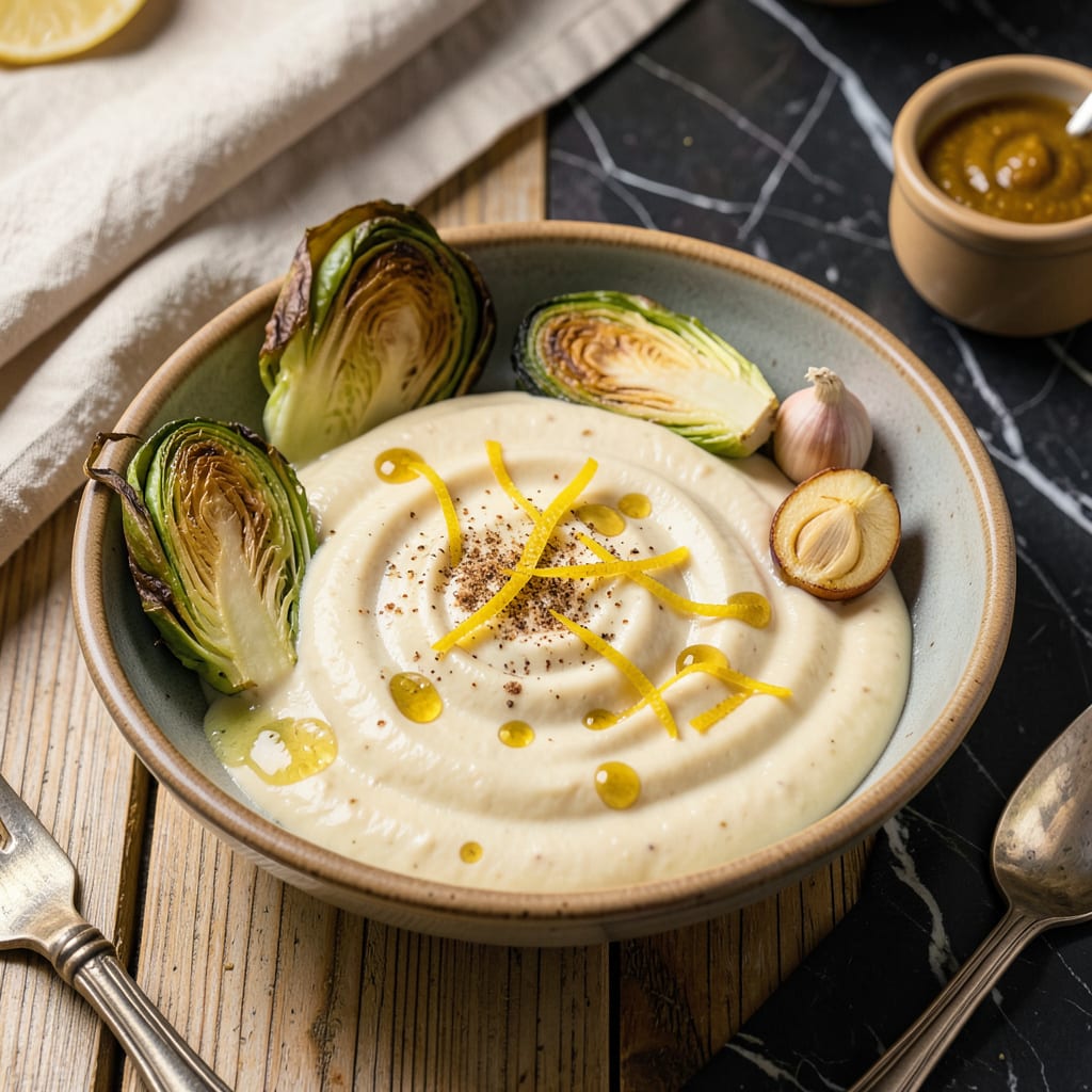 Comprehensive Brussel Sprout Sauce Recipe: Creamy, Garlicky Drizzle for Any Dish visual reference