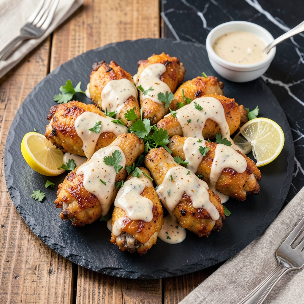 Complete Buffalo Wild Wings Parmesan Garlic Sauce Chicken Recipe: Crispy Wings With Restaurant Level Flavor overview image