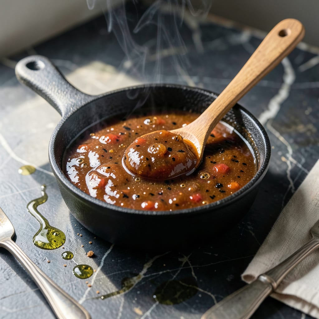Visual representation of Bull Head BBQ Sauce Recipe: Smoky Sweet Heat for Grilled Favorites