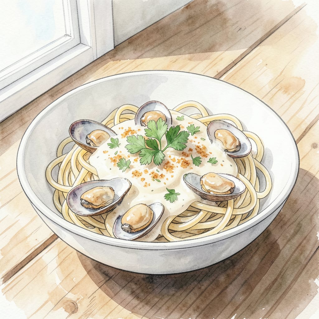 bumblebee white clam sauce recipe detailed visual guide