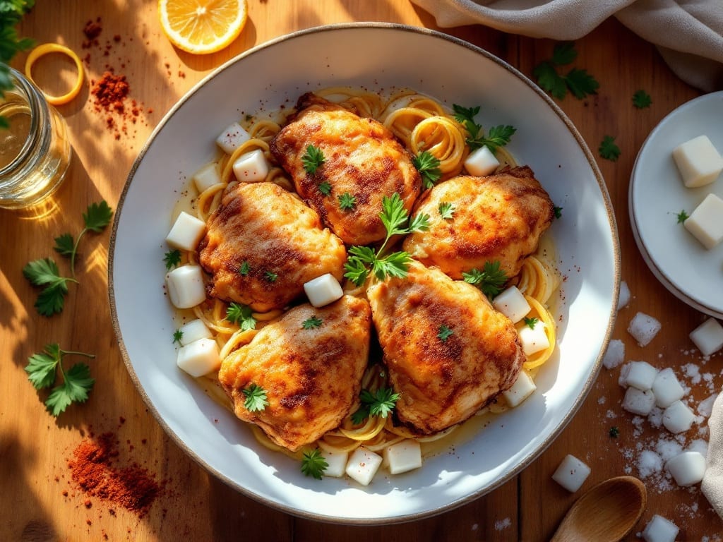 Sunshine Chicken Recipe: Buttermilk-Brined Crispy Skin and Juicy Centers