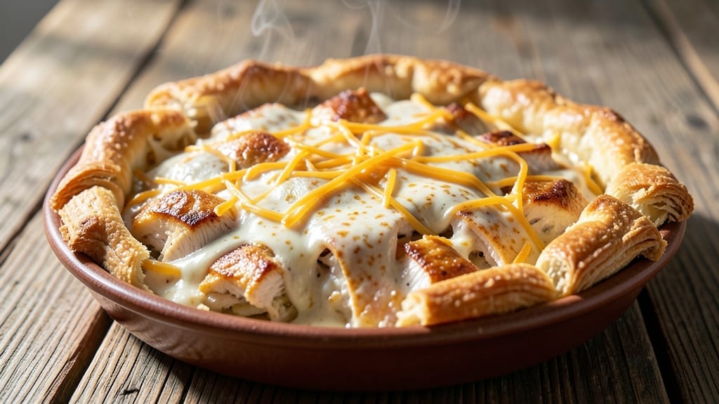 Bisquick Chicken Pie Recipe No Vegetables: One-Bowl Creamy Dream With Buttery Crisp