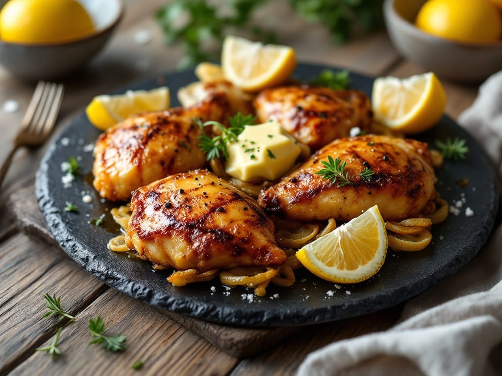 Chicken Heart Fry Recipe: Crispy-Skinned, Juicy Bites with Herbed Butter Dip