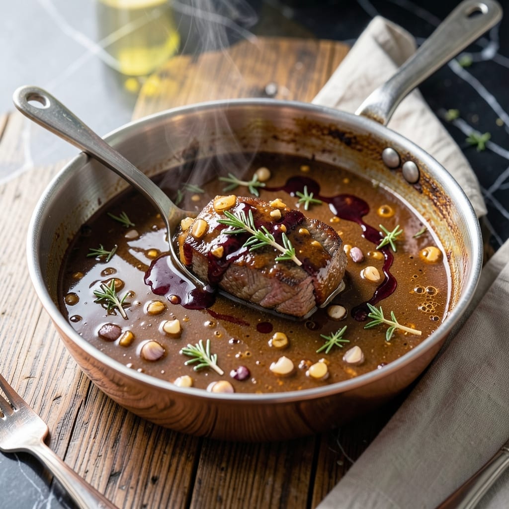 Prime Rib Au Jus Sauce Recipe: Rich Beefy Depth for Every Slice