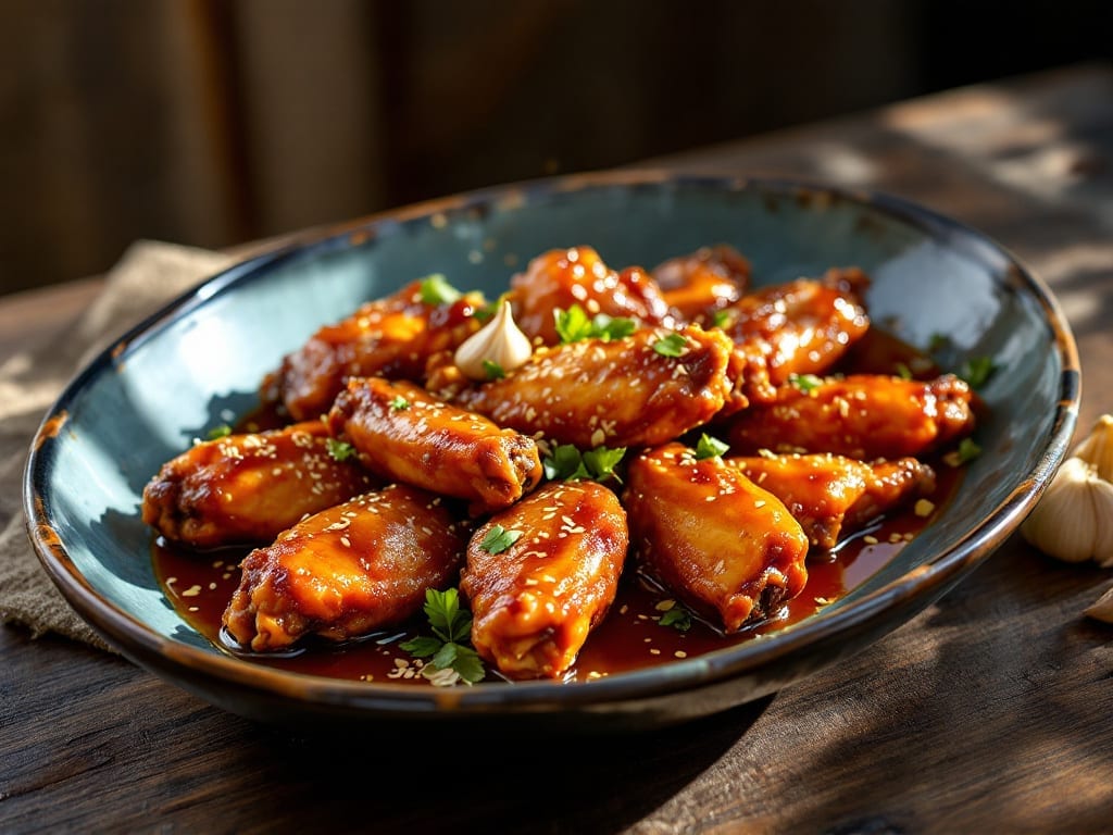 Asian Style Chicken Wings Recipe: Five-Spice Glow With Crispy-Soft Contrast