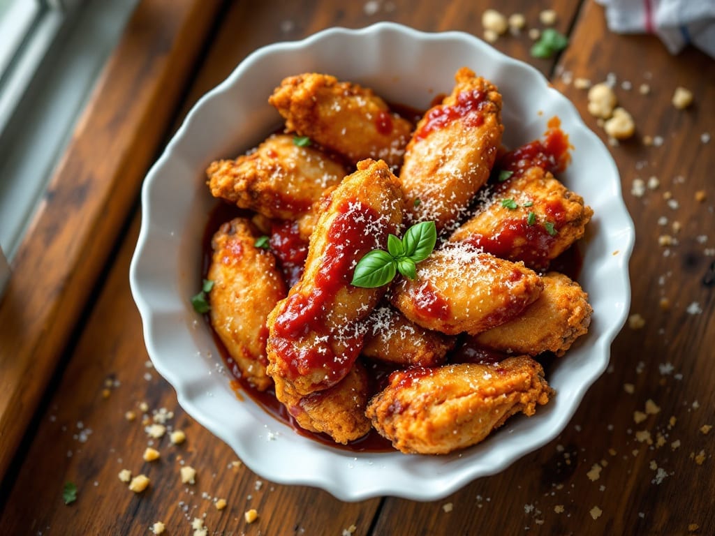 Chicken Parmesan Wings Recipe: Crispy Parm Crust With Juicy Secret Center
