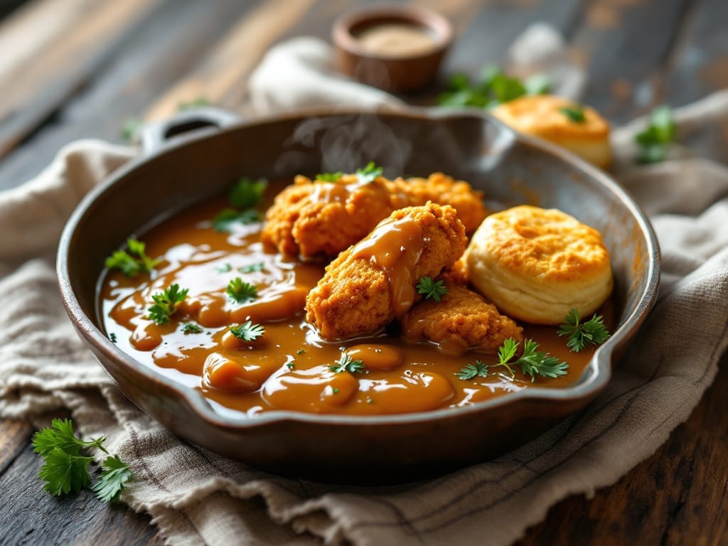 Kentucky Fried Chicken Gravy Copycat Recipe: Thick, Velvety Pan Sauce in 10 Minutes