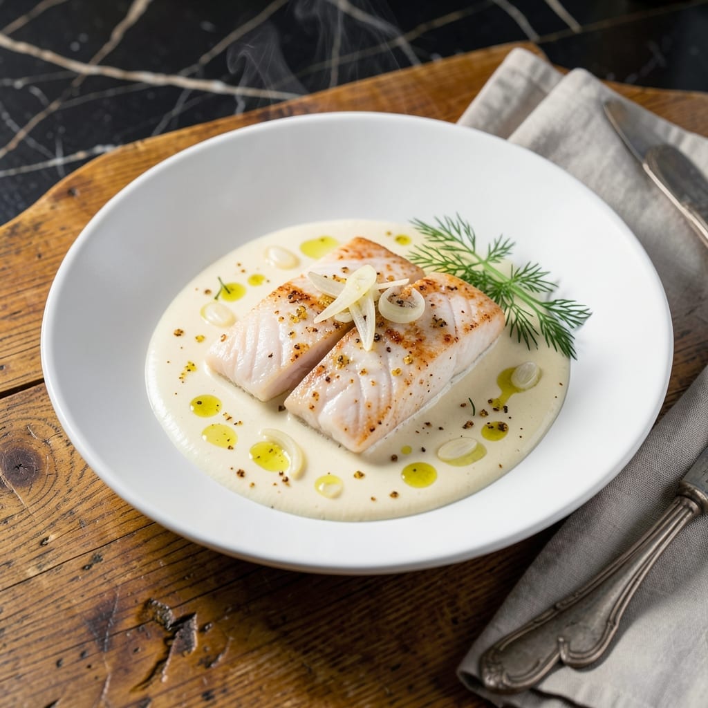 Cod Cream Sauce Recipe: Luxurious Velvety Base for Seafood