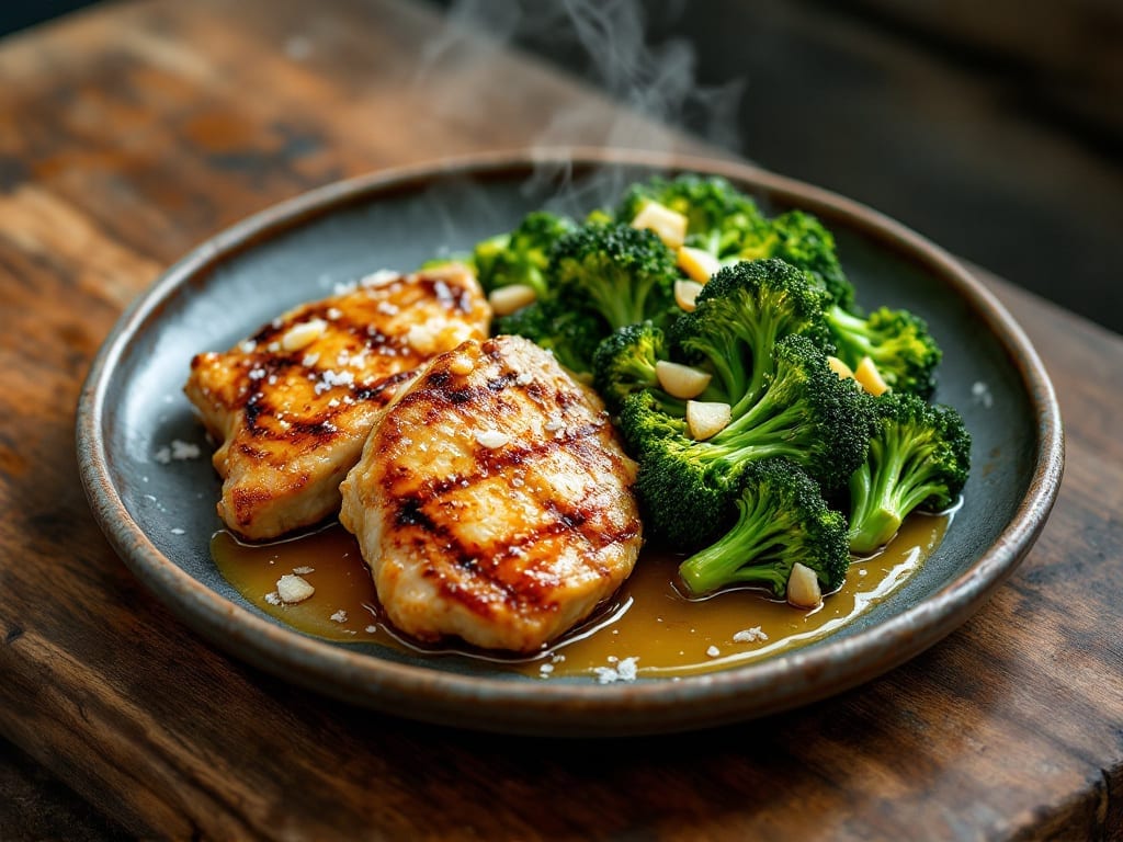 Chicken Broccoli Recipe: Lemon-Garlic Roast With Crispy Edges