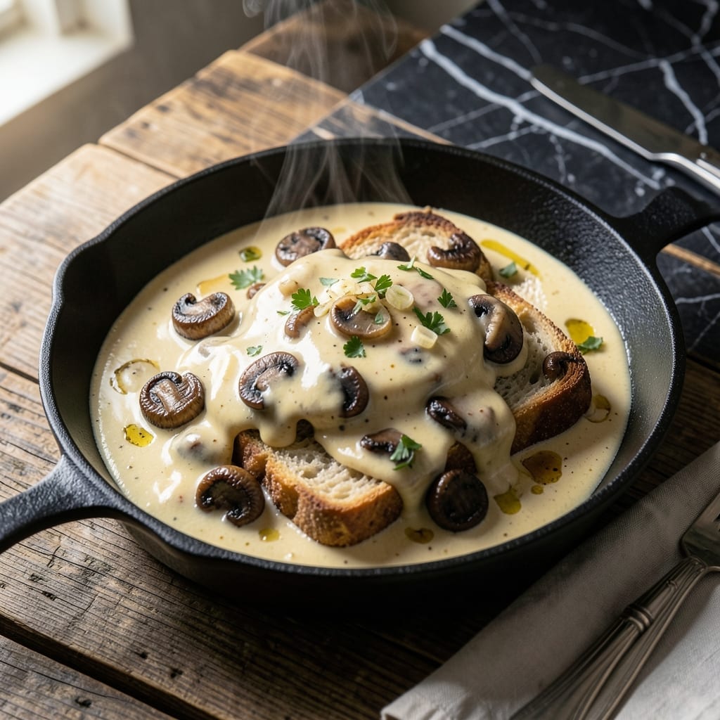 Mushroom Swiss Sauce Recipe: Velvety Blend for Steaks and Sandwiches