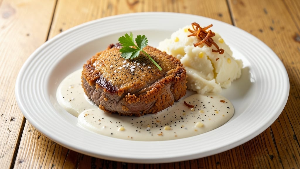 Denny's Chicken Fried Steak Recipe: Homestyle Panade Crisp With Juicy Beef