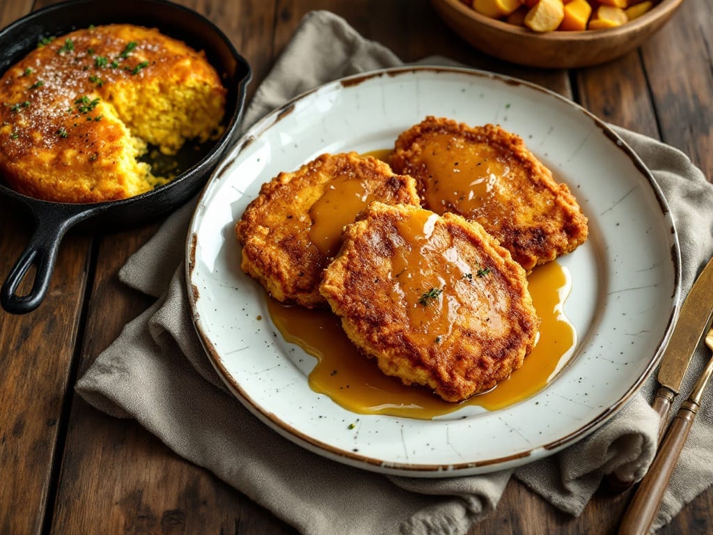 Paula Deen's Chicken Fried Pork Chop Recipe: Buttery Biscuit Crust With Juicy Secret