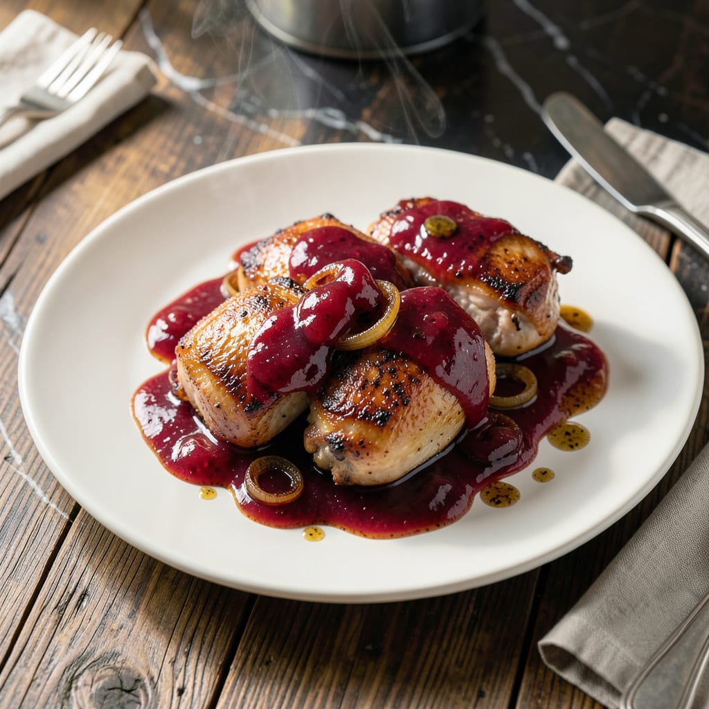Comprehensive Canned Cranberry Sauce Chicken Recipe: Sweet Tart Glazed Perfection visual reference