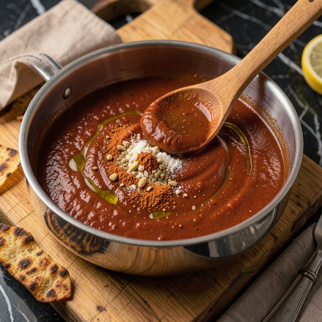 **Canned Enchilada Sauce Recipe: Homemade Flavor Without the Fuss** illustration with key details