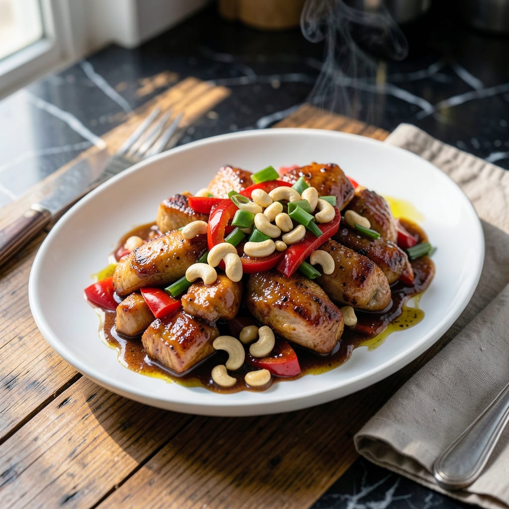 Complete Cashew Chicken Stir Fry Sauce Recipe: Umami Rich Velvet for Wok Tossing overview image