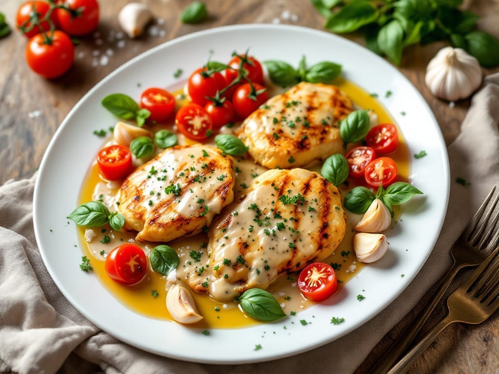 Knorr Creamy Bruschetta Chicken Recipe: Herb-Infused Pasta Magic in One Pot