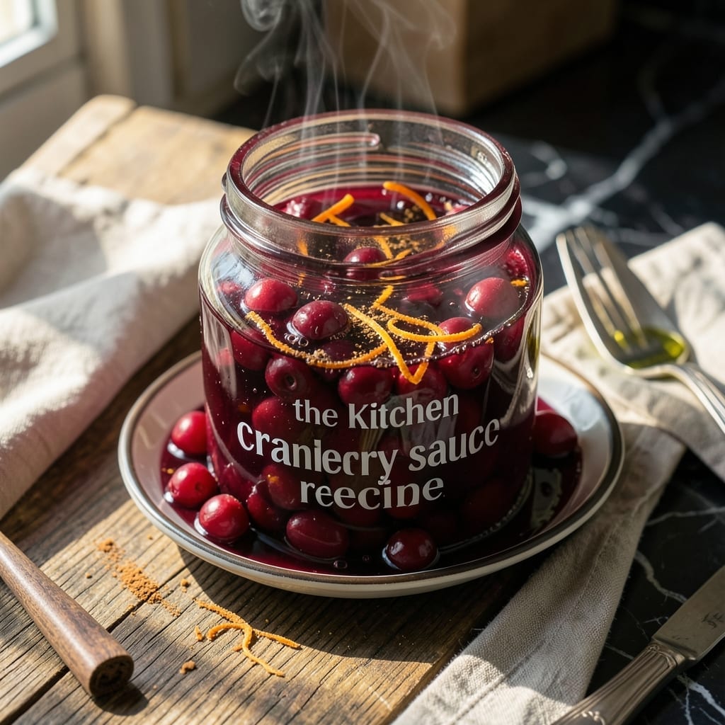 The Kitchen Cranberry Sauce Recipe: Vibrant Tart-Sweet Holiday Essence