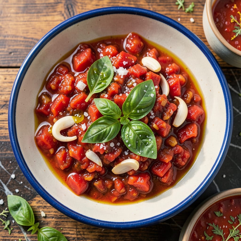 Comprehensive cento pizza sauce recipe visual reference