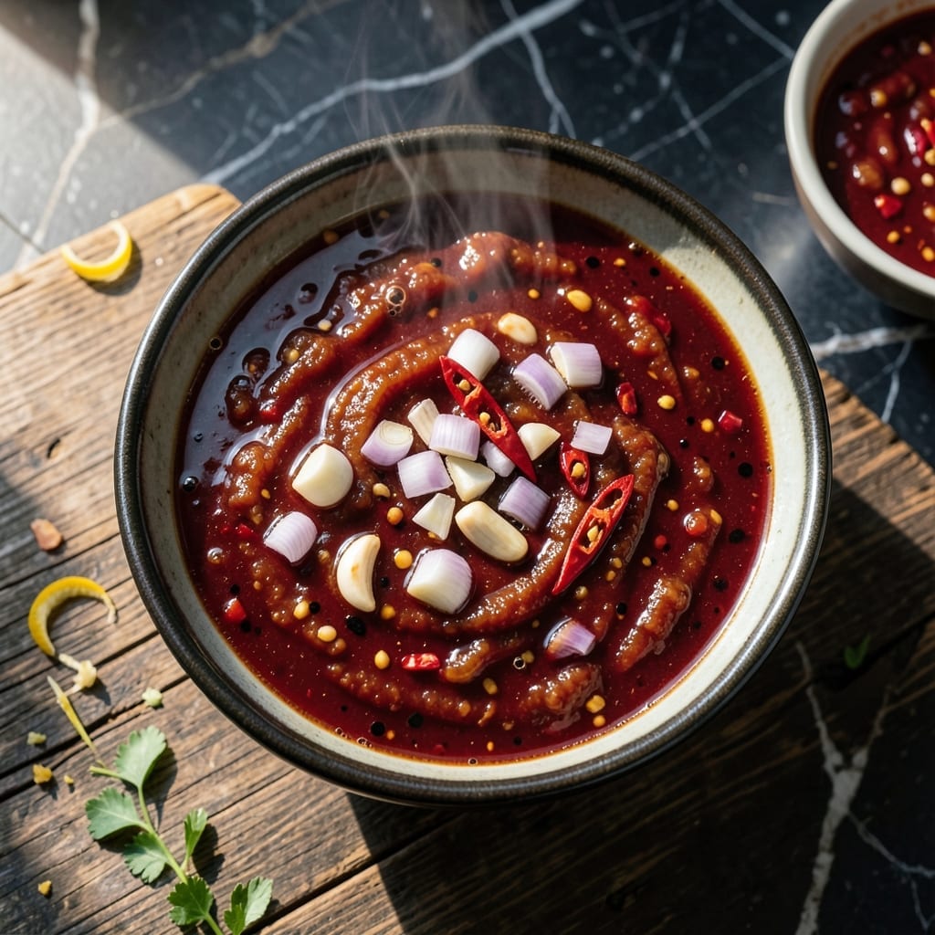 Spicy Chili Sauce Recipe: Fiery Kick for Dipping and Drizzling