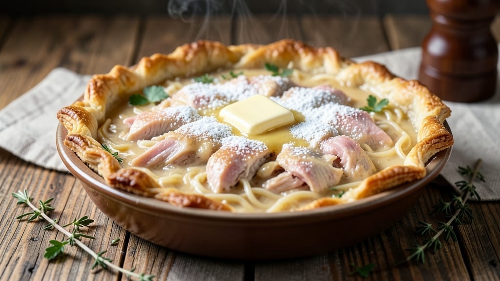 Campbell's Creamy Chicken Pot Pie Recipe: Golden Crust, Velvety Filling Magic