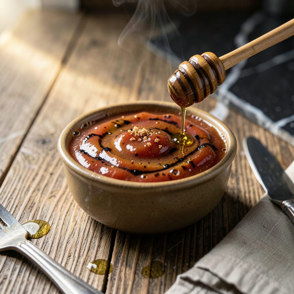 Chick Fil A Honey Roasted BBQ Sauce Recipe: Smoky Sweetness for Grilling example with annotations