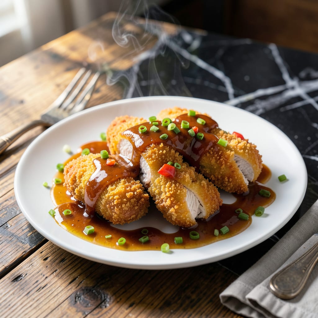 Complete Chick Fil A Polynesian Sauce Chicken Recipe: Tropical Glaze for Homemade Crispy Tenders overview image