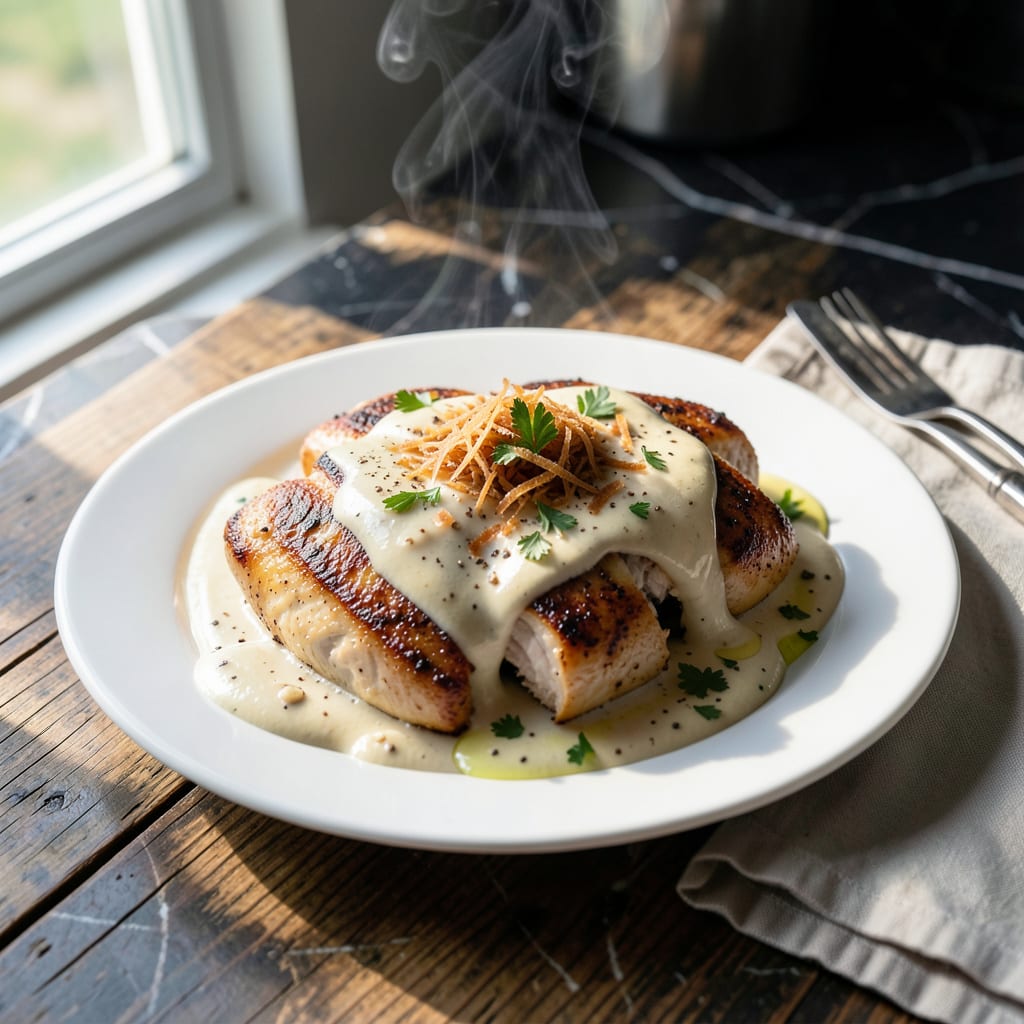 Comprehensive Chicken Alfredo Sauce Recipe From Scratch: Rich Parmesan Velvety Finish visual reference