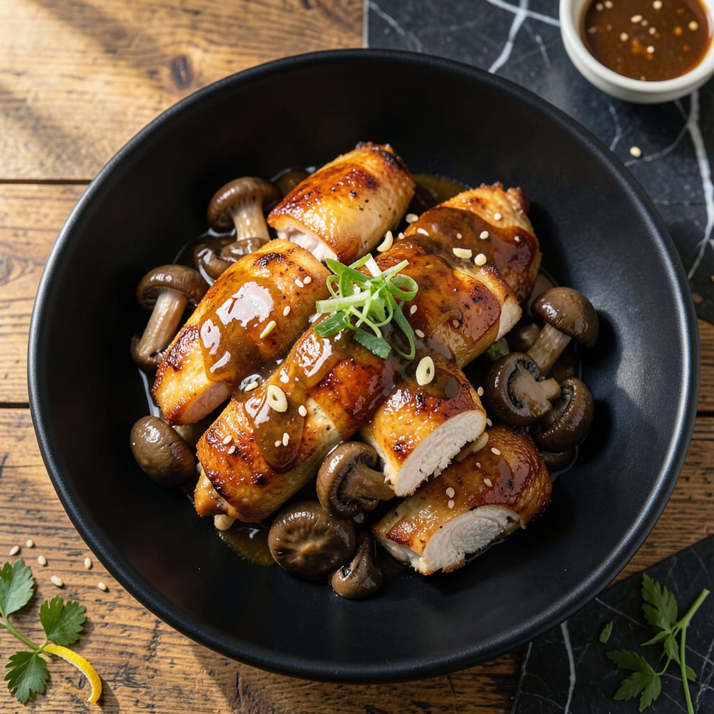 Comprehensive Chicken and Mushroom in Oyster Sauce Recipe: Savory Umami in Every Bite visual reference