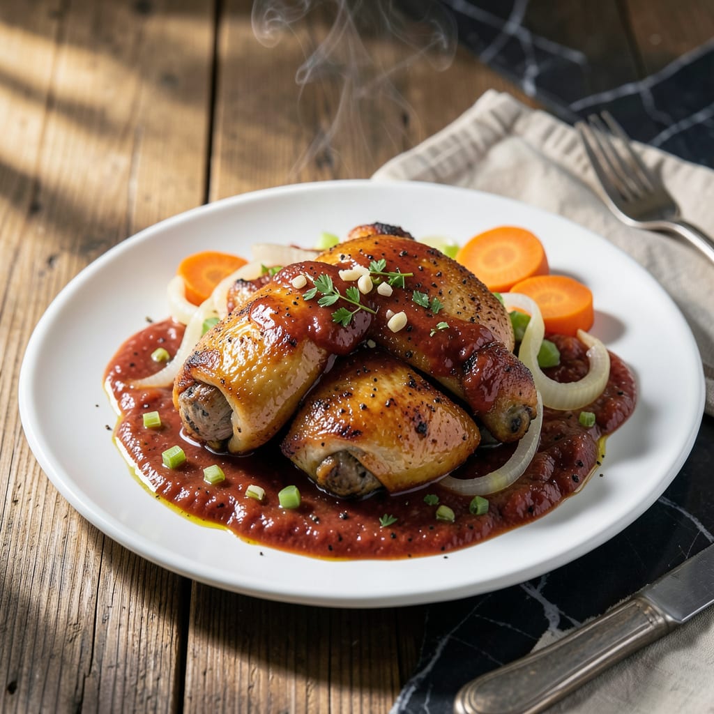Comprehensive Chicken and Ragu Sauce Recipe: Slow Simmered Italian Richness visual reference