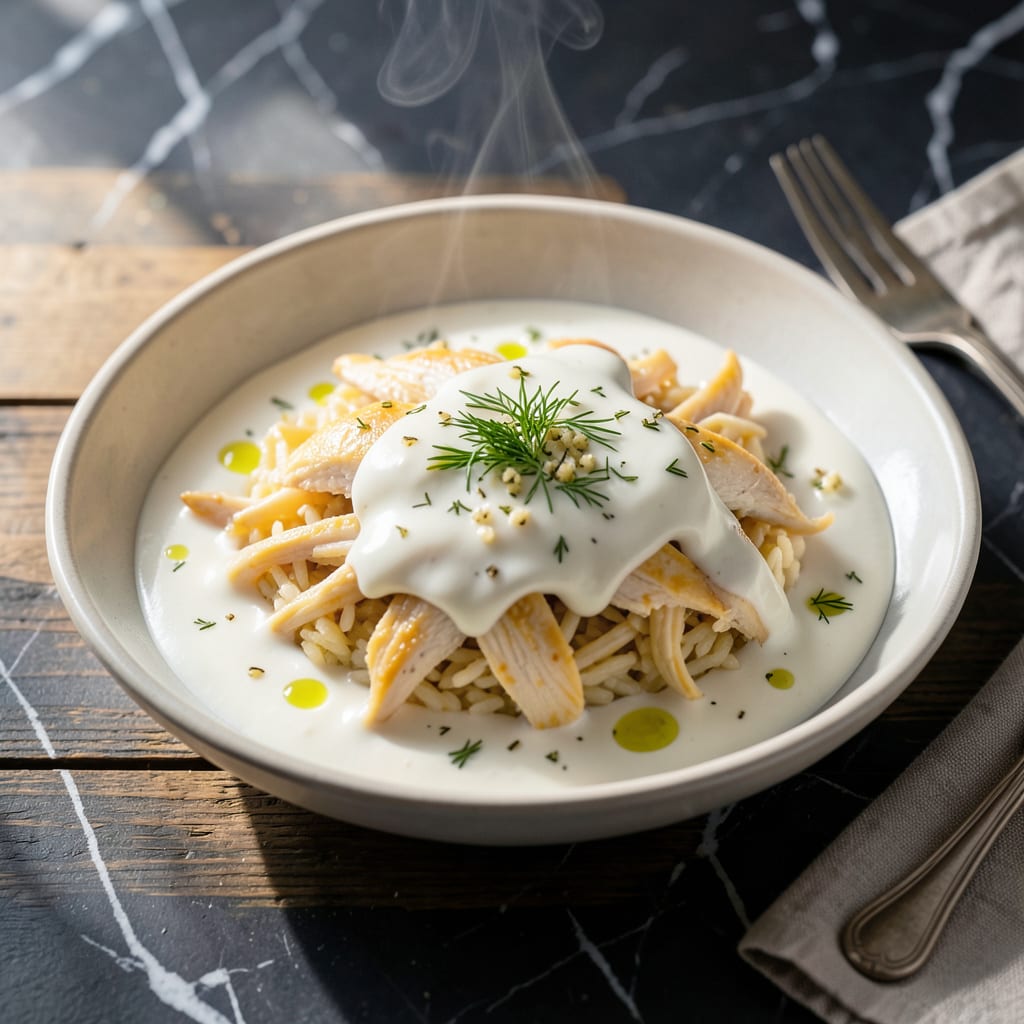 Comprehensive Chicken and Rice Guys White Sauce Recipe: Tangy Garlic Herb Cream Drizzle visual reference