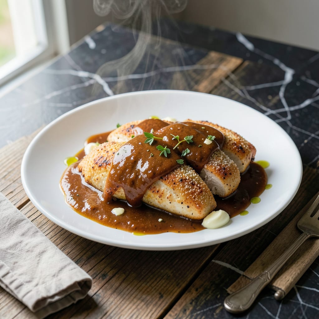 Chicken Breast and Vodka Sauce Recipe: Silky Tomato Cream Over Tender Meat detailed visual guide