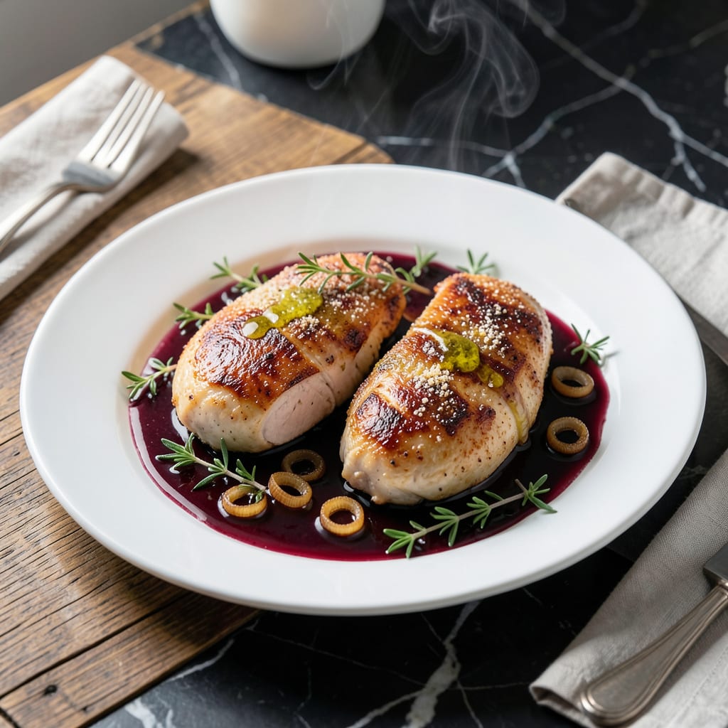 Chicken Breast in Wine Sauce Recipe: Elegant Pan Seared Dinner detailed visual guide