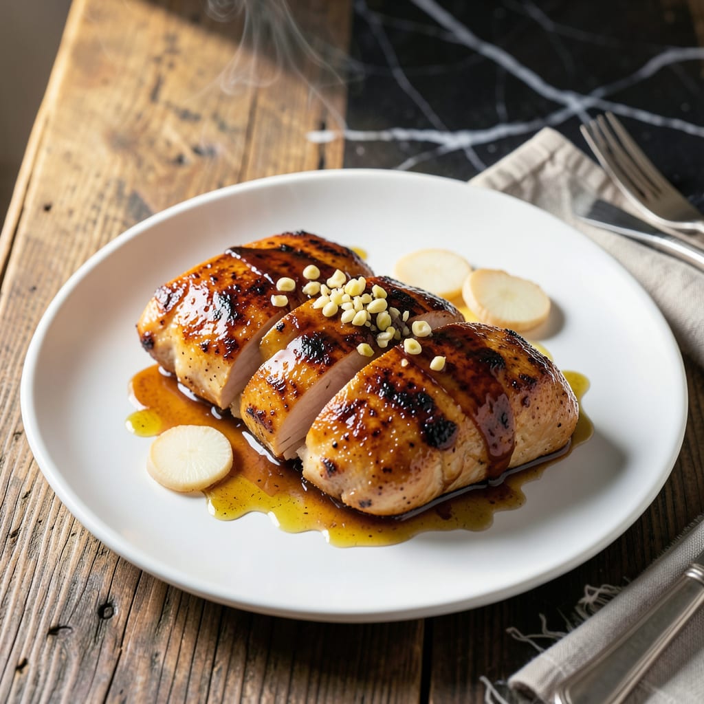 Visual representation of Chicken Breast Soy Sauce Recipe: Umami Rich Pan Seared Perfection