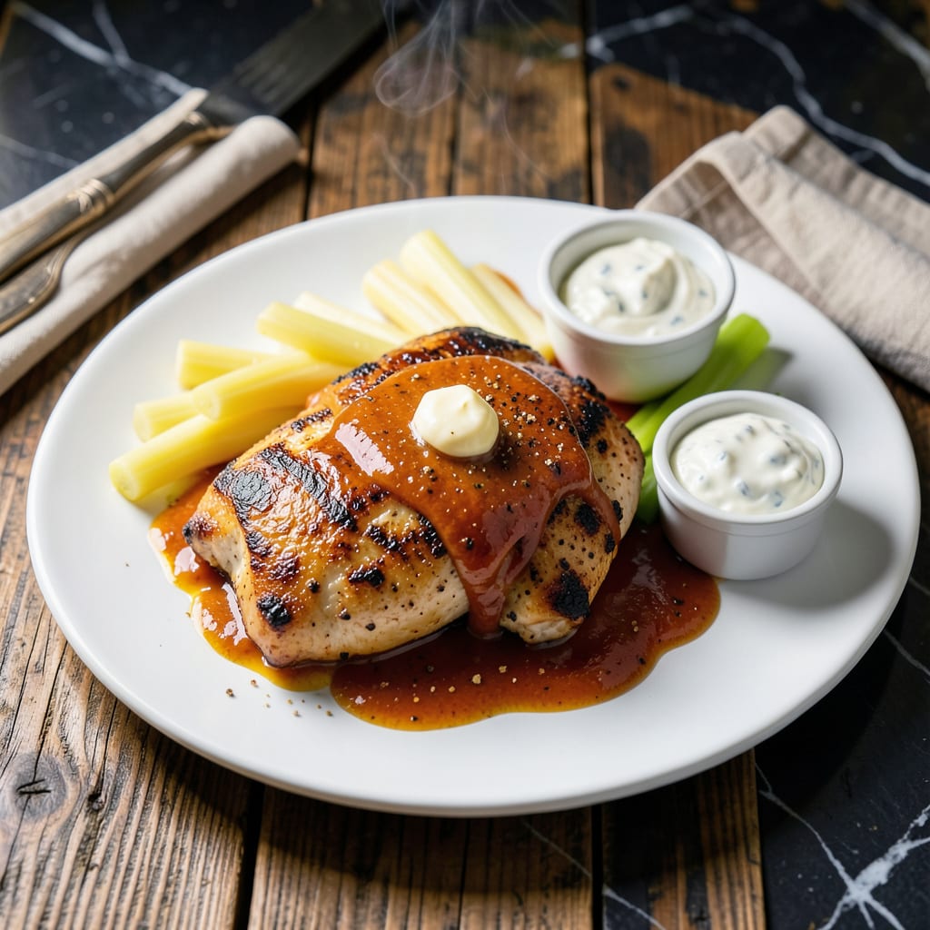 Complete Chicken Breast With Buffalo Sauce Recipe: Spicy Kick in 30 Minutes overview image