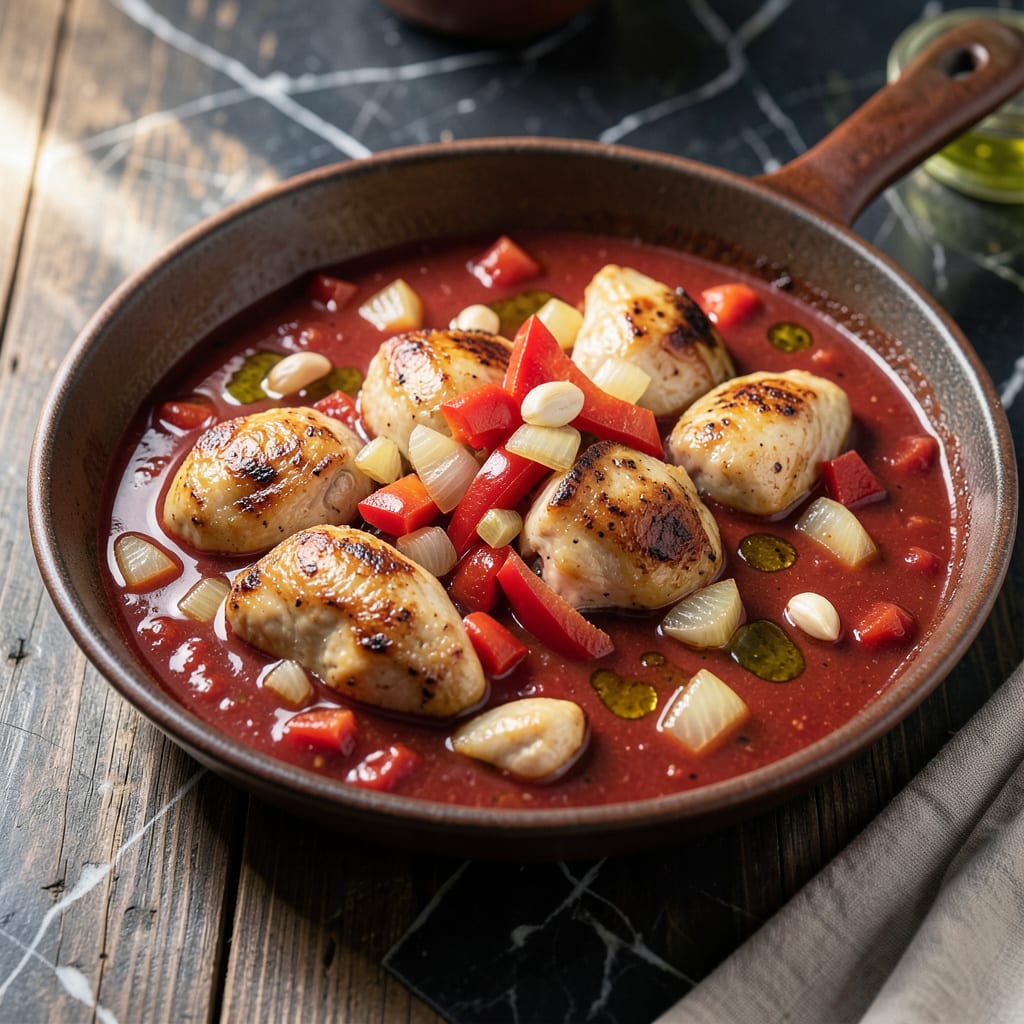 Comprehensive Chicken Cacciatore Sauce Recipe: Rustic Italian Tomato and Herb Simmer visual reference
