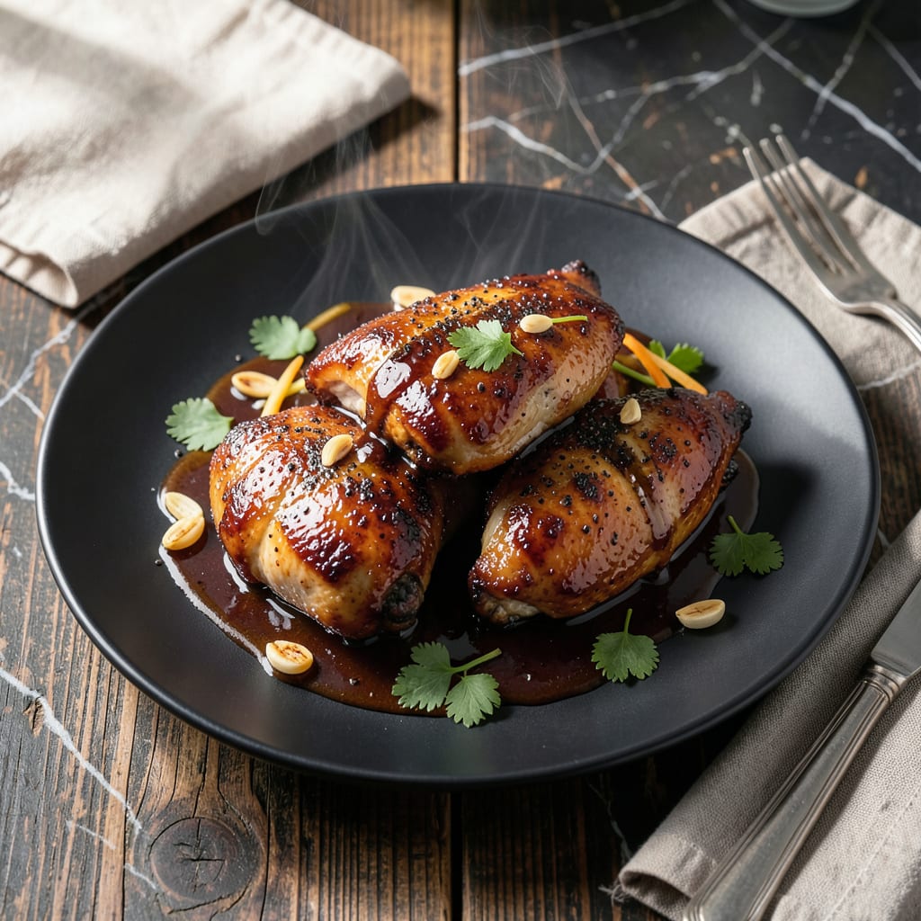 Chicken Dark Soy Sauce Recipe: Savory Umami Depth in Minutes illustration with key details