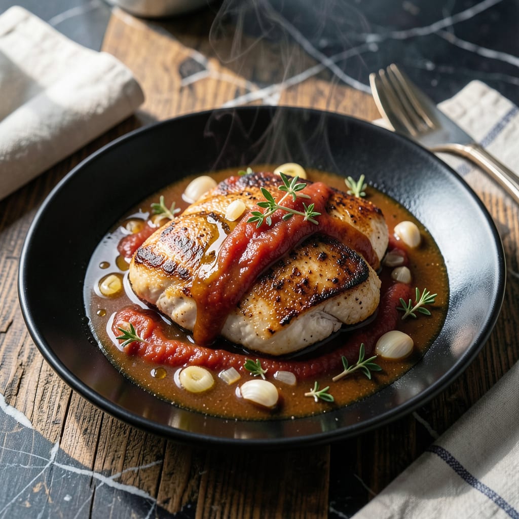 Chicken Demi Glace Sauce Recipe: Rich French Reduction for Fine Dining illustration with key details
