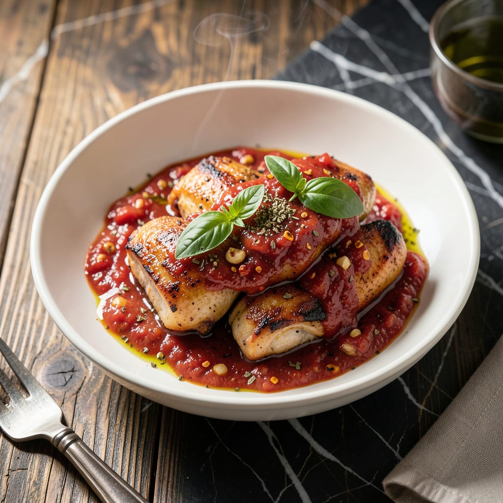 Chicken Diavolo Sauce Recipe: Spicy Tomato Blend for Pasta Perfection detailed visual guide