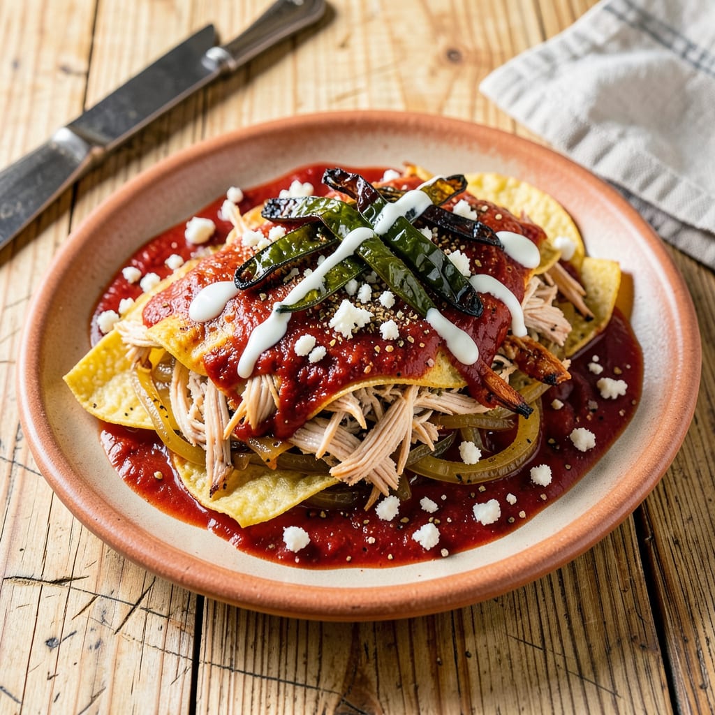 Chicken Enchilada Red Sauce Recipe: Bold and Smoky Homemade Magic example with annotations
